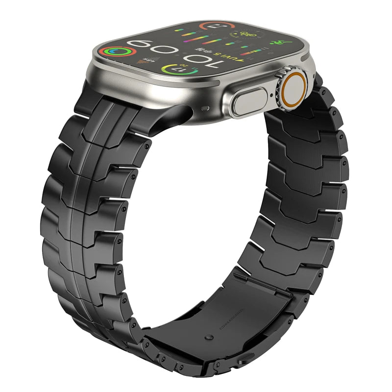 Stainless Steel Strap For Apple Watch Series 11 10 9 8 SE 3 46mm 45mm 42mm 44mm Metal Bracelet Band For iWatch Ultra 3/2/1 49mm