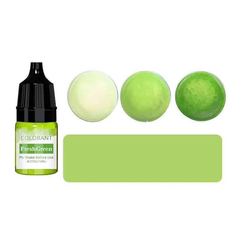 5ml/Bottle Candle Wax Pigment Colorant Non-Toxic Soy Candle Wax Pigment Liquid Dye Soy Wax DIY Soap Dyes Candle Making Supplies