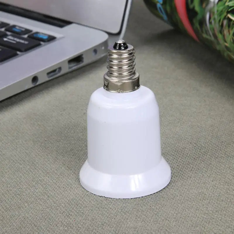 3Pcs E14 to E27 Lamp Bulb Socket base Holder Converter 110v 220V Light Adapter Conversion Fireproof home room Lighting