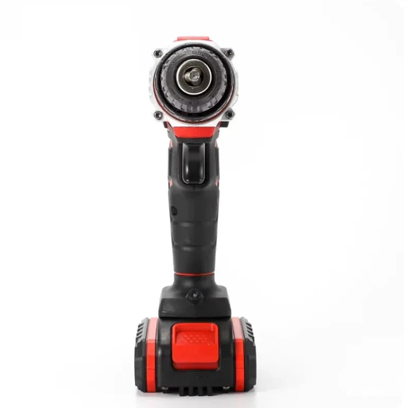 21V Electric Drill Brush Motor 2 Speed Control Stepless Speed Regulation Rotation Ways 25 Gears Torques Adjustable Lithium Drill