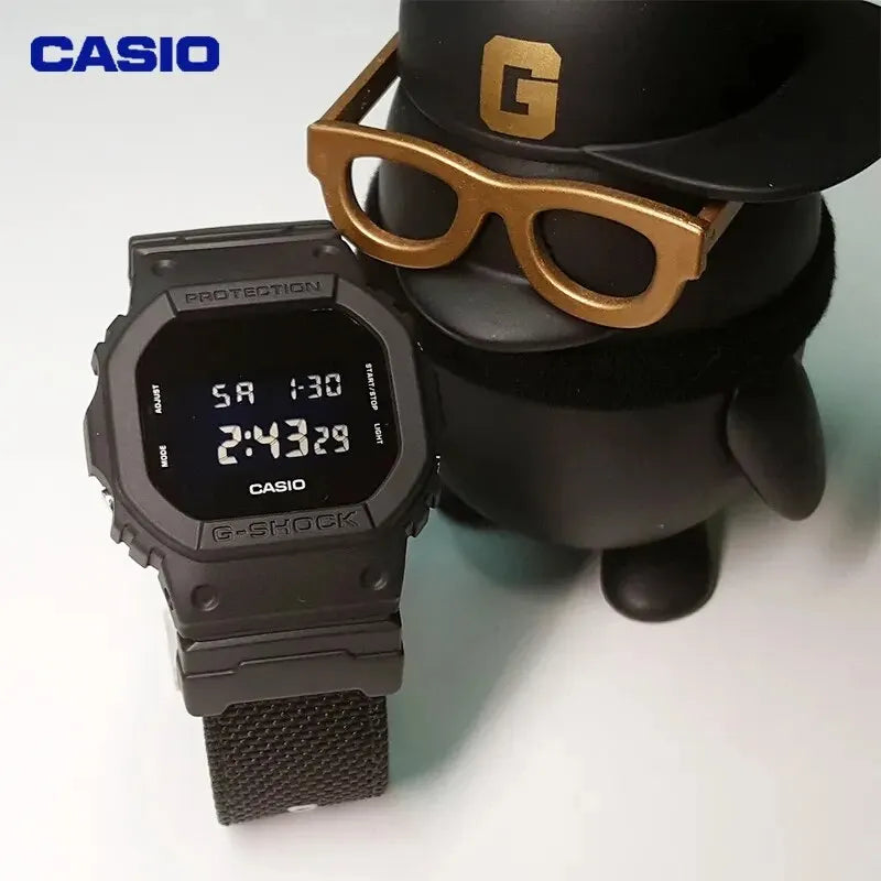 CASIO Men's Watch DW-5600 Series Small Square Men's Waterproof and Shockproof Sports Multifunctional Watch Quartz Watch