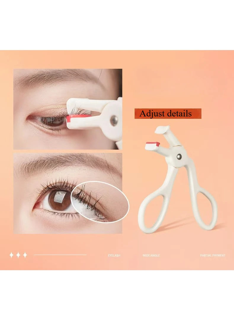 2 Style Eyelash Curler,Achieve Perfect Curls in 5 Seconds - Quick Natural Curling for Long Lasting  Makeup Tools Lash Curler