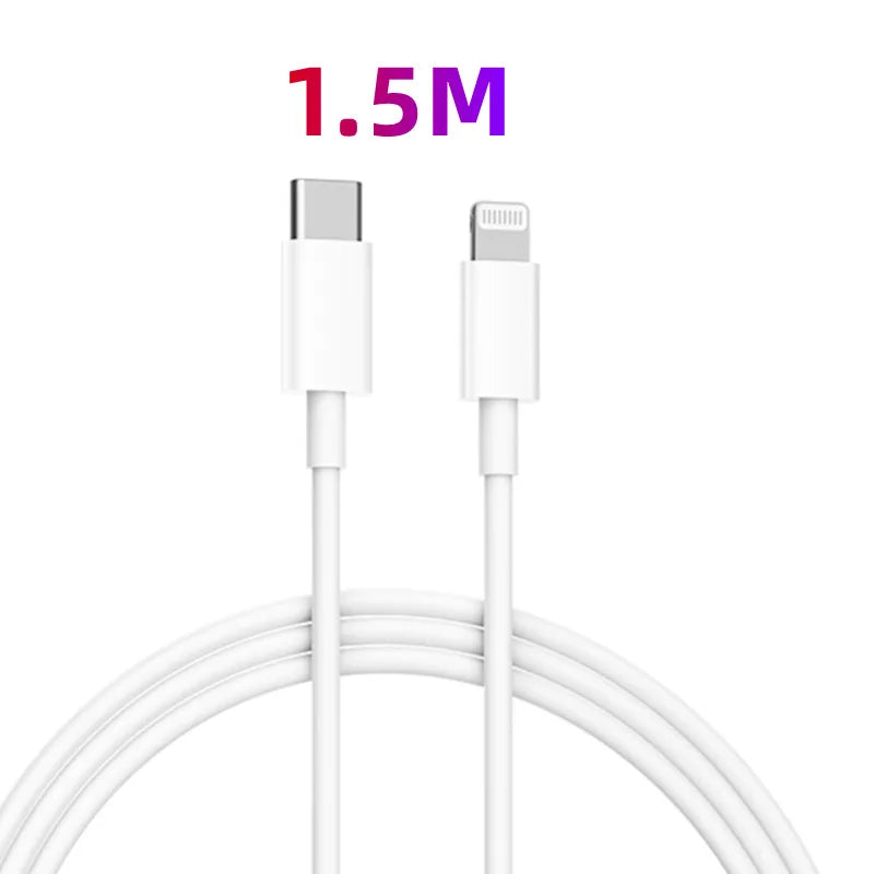 Xiaomi USB C Lightning Cable for iPhone 14 13 12 11 Pro Max XS XR iPad PD 27W/20W Fast Charging Type C to Lighning Cable Data