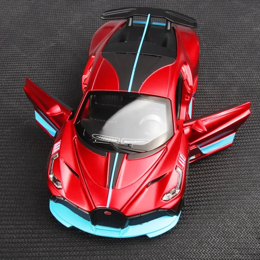 Model for Bugatti Metal Vehicle Racing Alloy Model Car Miniature Diecast 1:32