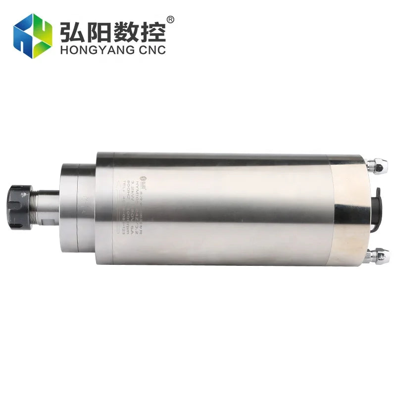 HotHYCNC 3.2kw Spindle Motor Water Cooled 4 Bearings Ac Motor in Machine Tool Spindle Motor for Cnc LatheMetal Drilling Milling