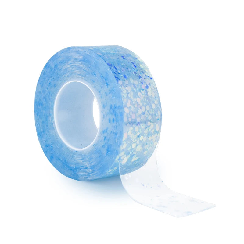 1PCS Random Color Glow-in-the-dark Nano Tape Shinny Packing Stationery New Arrival Double Sided Office School Colorful Tape