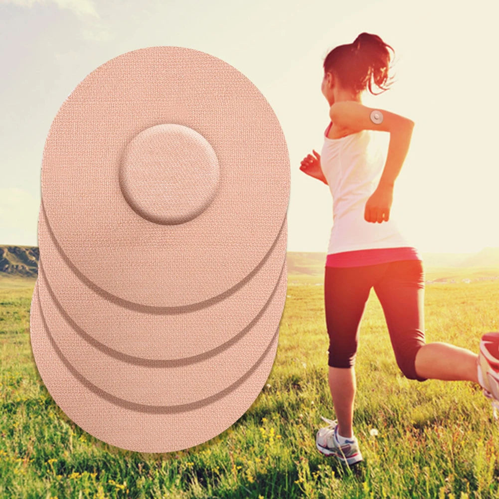 10/20/30/40PCS Waterproof Adhesive Patches Freestyle Sports Sensor Covers Overpatch Tape Set Anti Slip Breathable for Outdoor