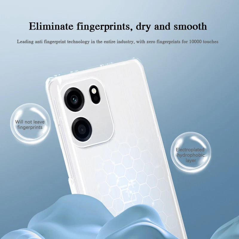 High Qualtiy Thin Phone Case for OnePlus Nord CE6 CE 6 Turbo 6V 5G Soft Silicone Transparent Luxury Back Cover Funda Accessories