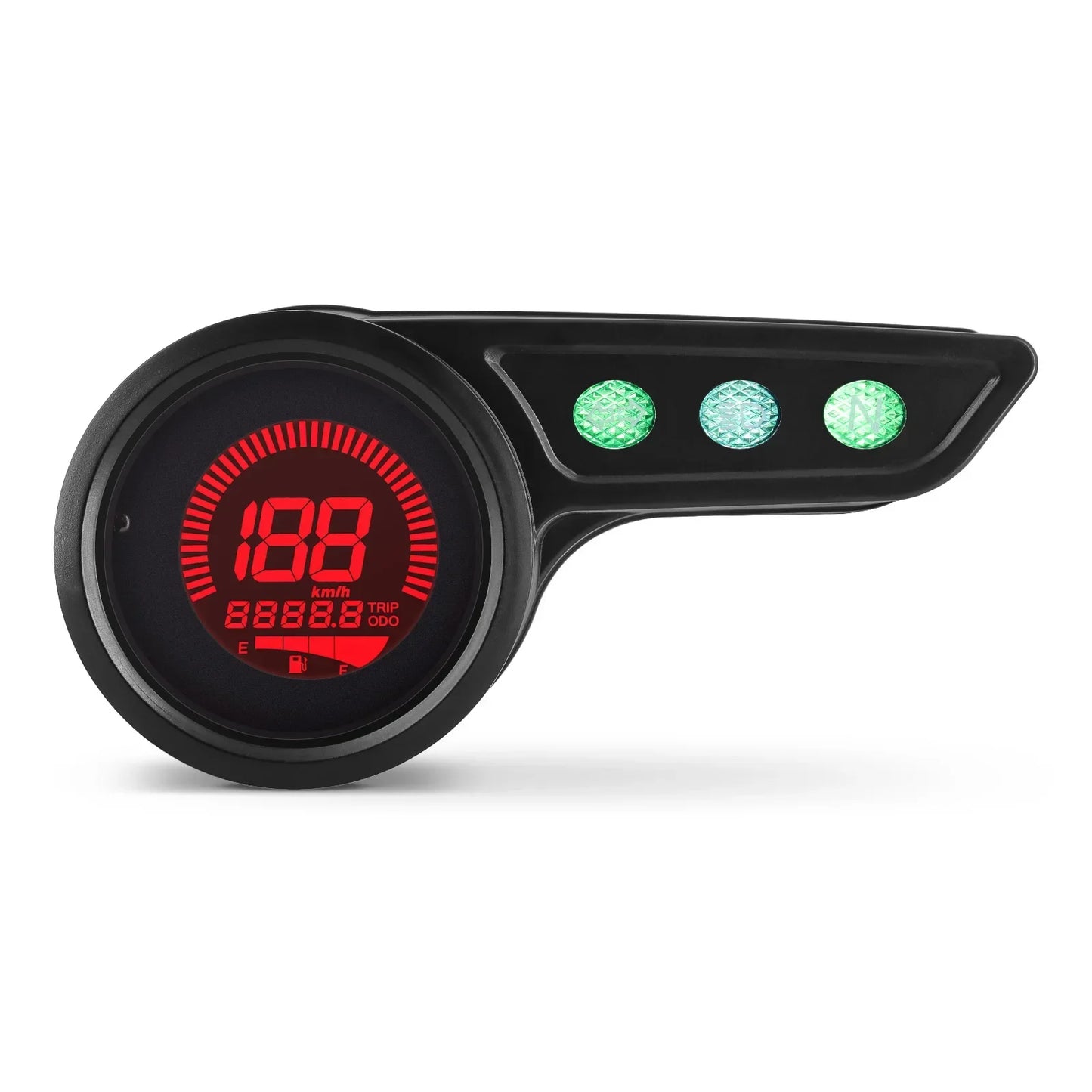 7 Color Backlight Universal Motorcycle Speedometer 12V Moto Dashboard Mileage TRIP KMH MPH Oil Level Gauge Tacho RPM Meter Tacho