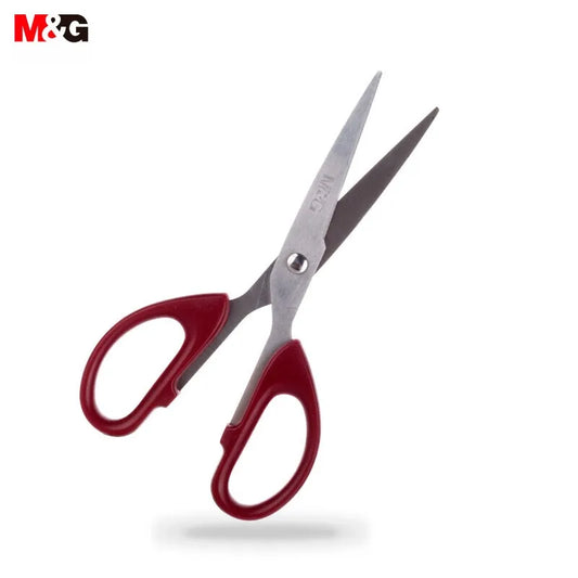 M&G 160mm Red Scissor Office Household Life Scissors Medium Handmade Paper Scissors Office Supplies 1 Piece