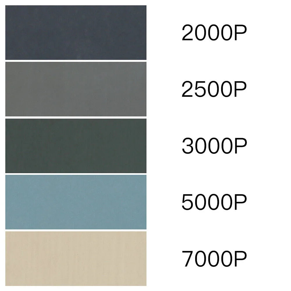 5Pcs Sandpaper 2000 2500 3000 5000 7000 Mixed Grits Sand Paper Water/Dry Sanding Paper Abrasive Tool