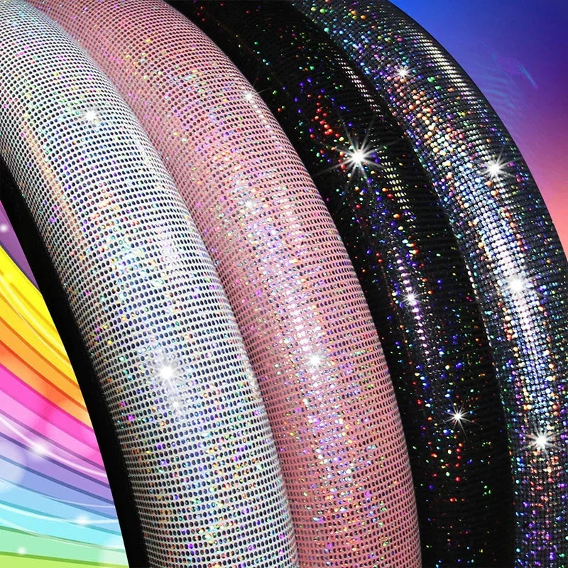 Car Steering Wheel Cover Elastic Handle Cover Universal 37/38cm Diamond BlingBling Four Seasons Crystal Woman styling Interior