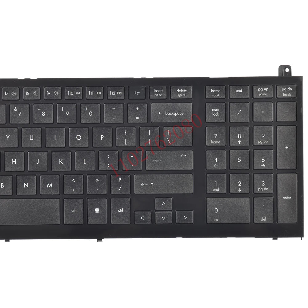 Laptop Keyboard with Frame Compatible for HP PROBOOK 4520 4525 4520S 4525S Black US V112130AS1 90.4GK07.S03 BBDUTA4LWZ700H