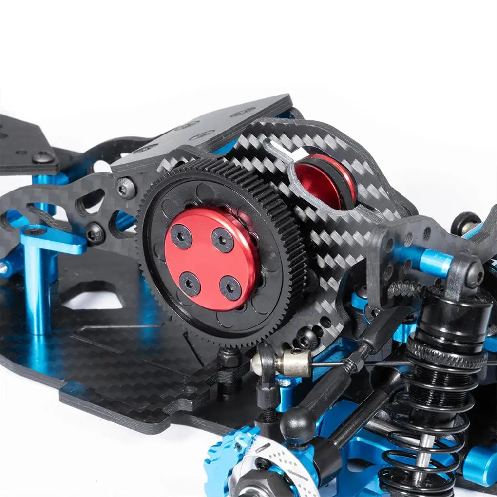 Alloy MR Chassis Frame Set Carbon Fiber Precision Car Frame for Sakura D5 1/10 RC Drift Car Upgrade Parts
