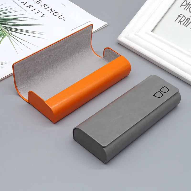 Glasses Case New Fashion Fashion Myopia Sun Eye Box Men and Women Fashion Anti-pressure Mirror Case