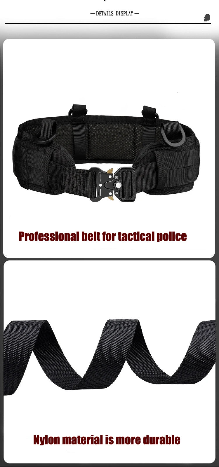 Genuine Tactical Belt Quick Release Outdoor Military Belt Metal Real Nylon Sports Accessories Men And Women Belt Set