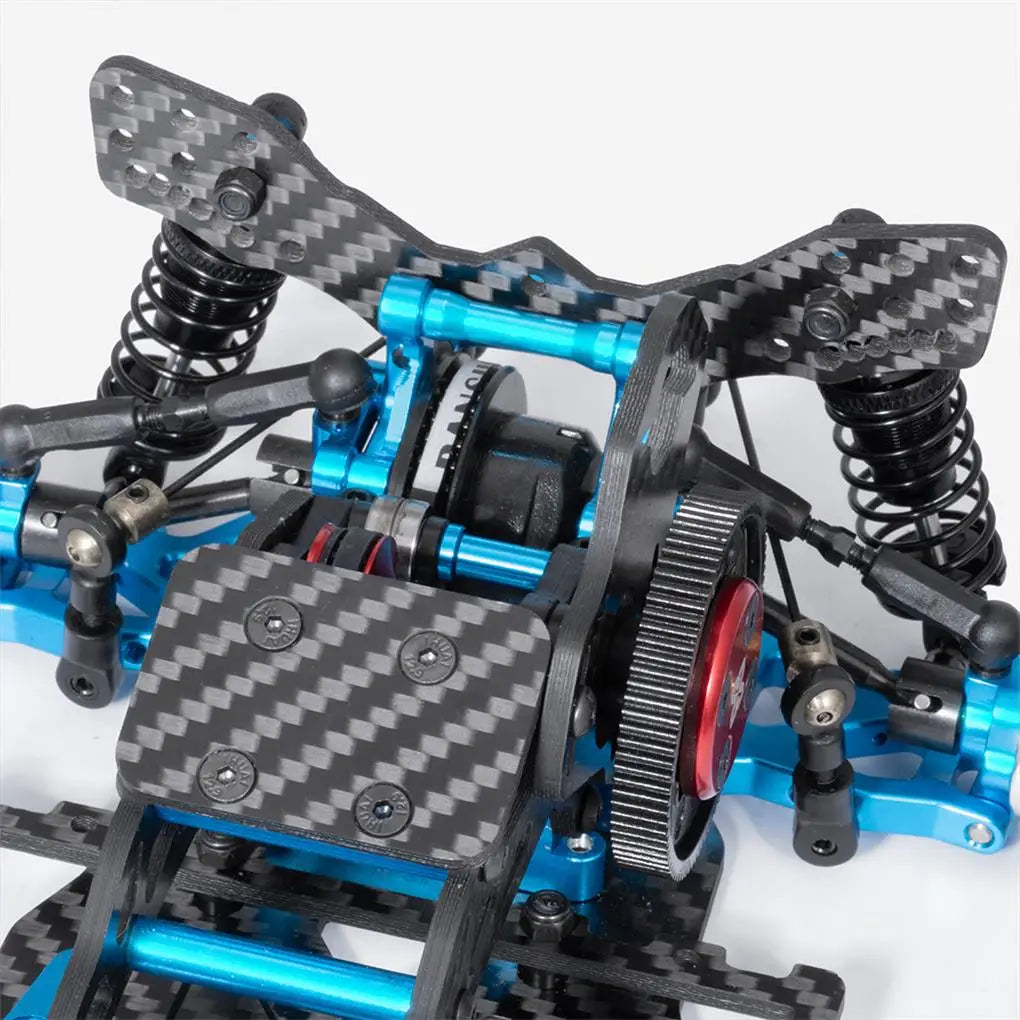 Alloy MR Chassis Frame Set Carbon Fiber Precision Car Frame for Sakura D5 1/10 RC Drift Car Upgrade Parts