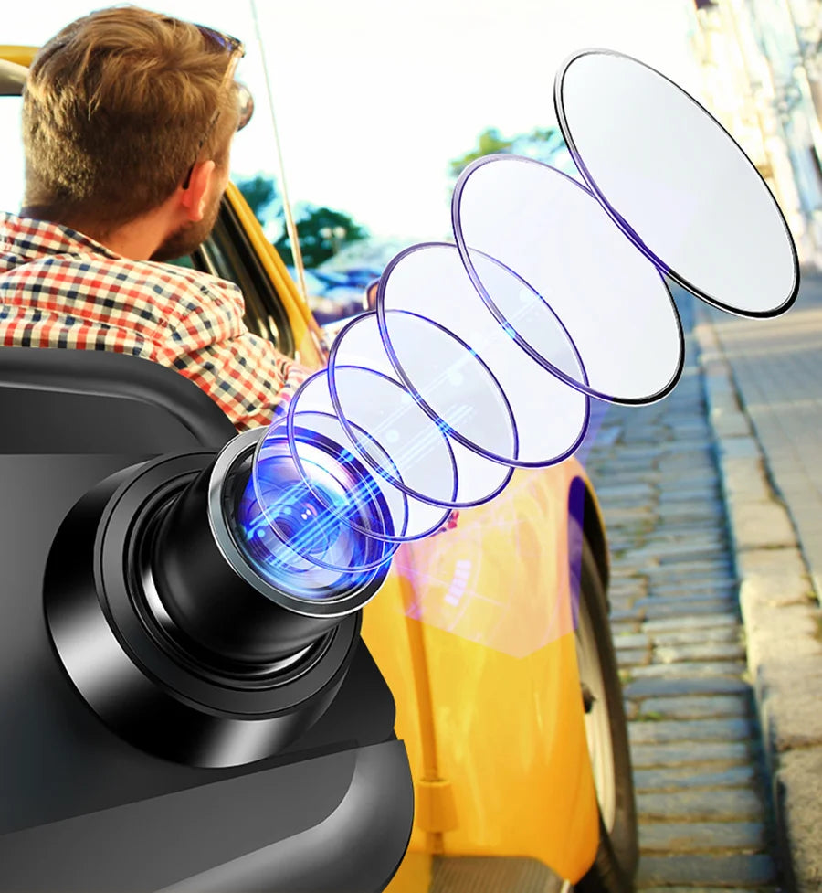 10 Inch Mirror Camera for Car Touch Screen Video Recorder Rearview Mirror Dash Cam Front and Rear Camera Mirror DVR Black Box