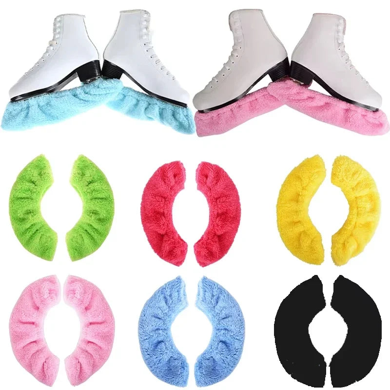 Adjustable TPU Ice Skating Blade Covers Walkable Figure Skate Ice Skate Hockey Skates Prevent Puncture Scalable Blade Sleeve