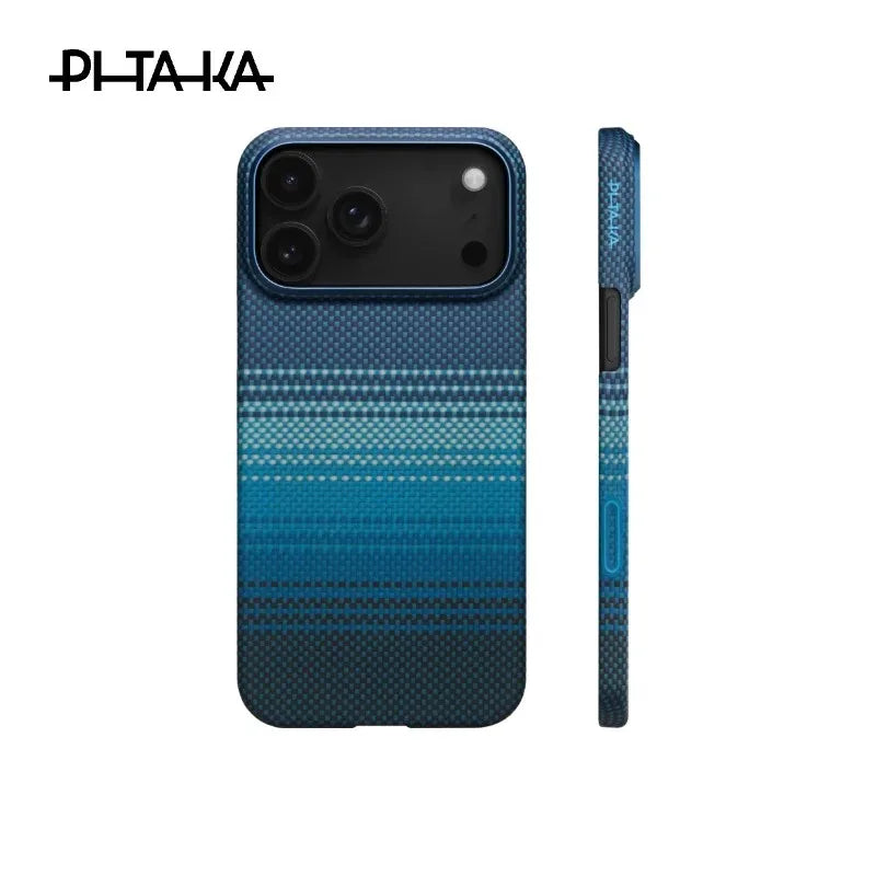 PITAKA Carbon Fiber Phone Protective Case for IPhone 17 Pro/Pro Max Magnetic Protective Case Mobile Phone Case Accessory Gift