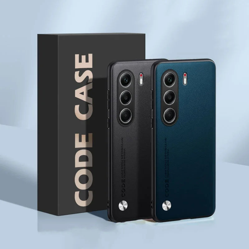 Luxury Ultrathin PU Leather Phone Case For Tecno Camon 40 Pro Plain Skin Shockproof Soft Back Cover For Tecno Camon 40 Premier