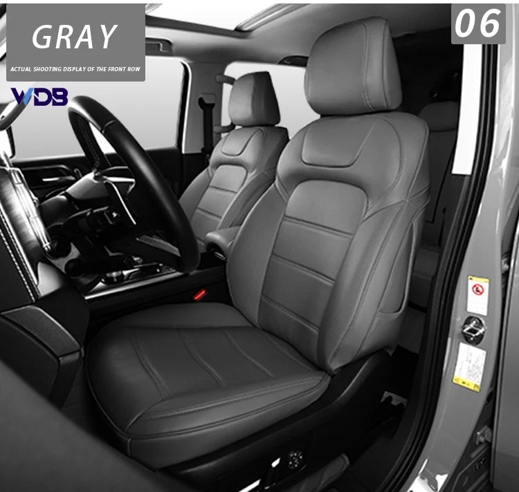 Custom Car Seat Covers Full Set Leather For Tank 300 2021 2022 2023 2024 Auto Interior Styling Protector Accesories Styling