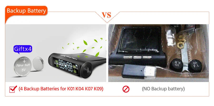 Smart TPMS Car Tire Pressure Alarm Monitor System 4 Sensors Display Solar Intelligent Tyre Pressure Temperature Warning