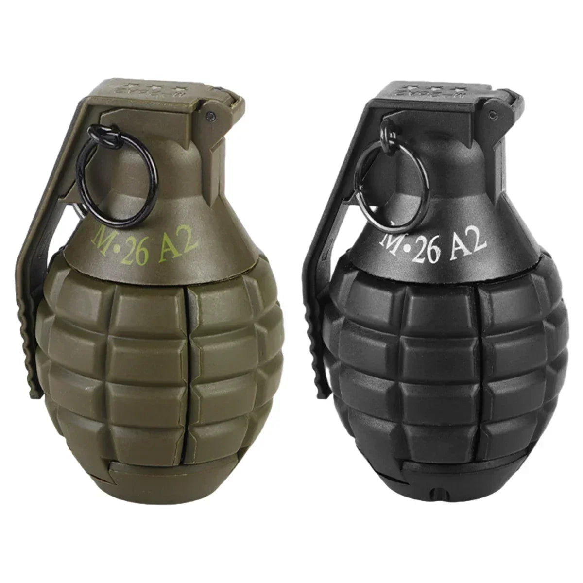 3pcs Tactical Smoke Grenade Grenade Model for CQB Airsoft Paintball Game M67 Burst Mine Water Grenade Bouncing Smoke Grenade