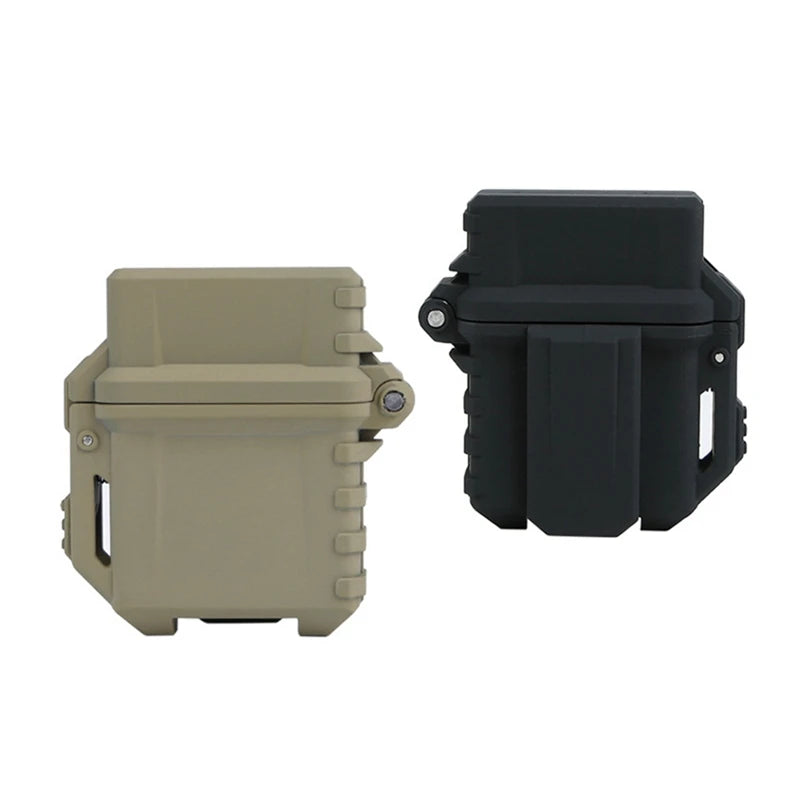 Tactical Lighter Storage Case Universal Portable Box Container Organizer Holder For Zippo Inner Tank Cigarette Lighter Cases