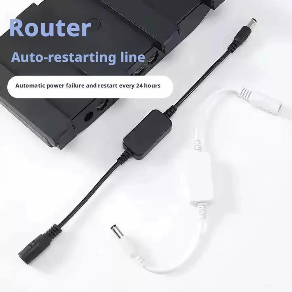Router Reboot Cable WiFi Auto Restarter 24-Hour Timed Power-Off Reset ...