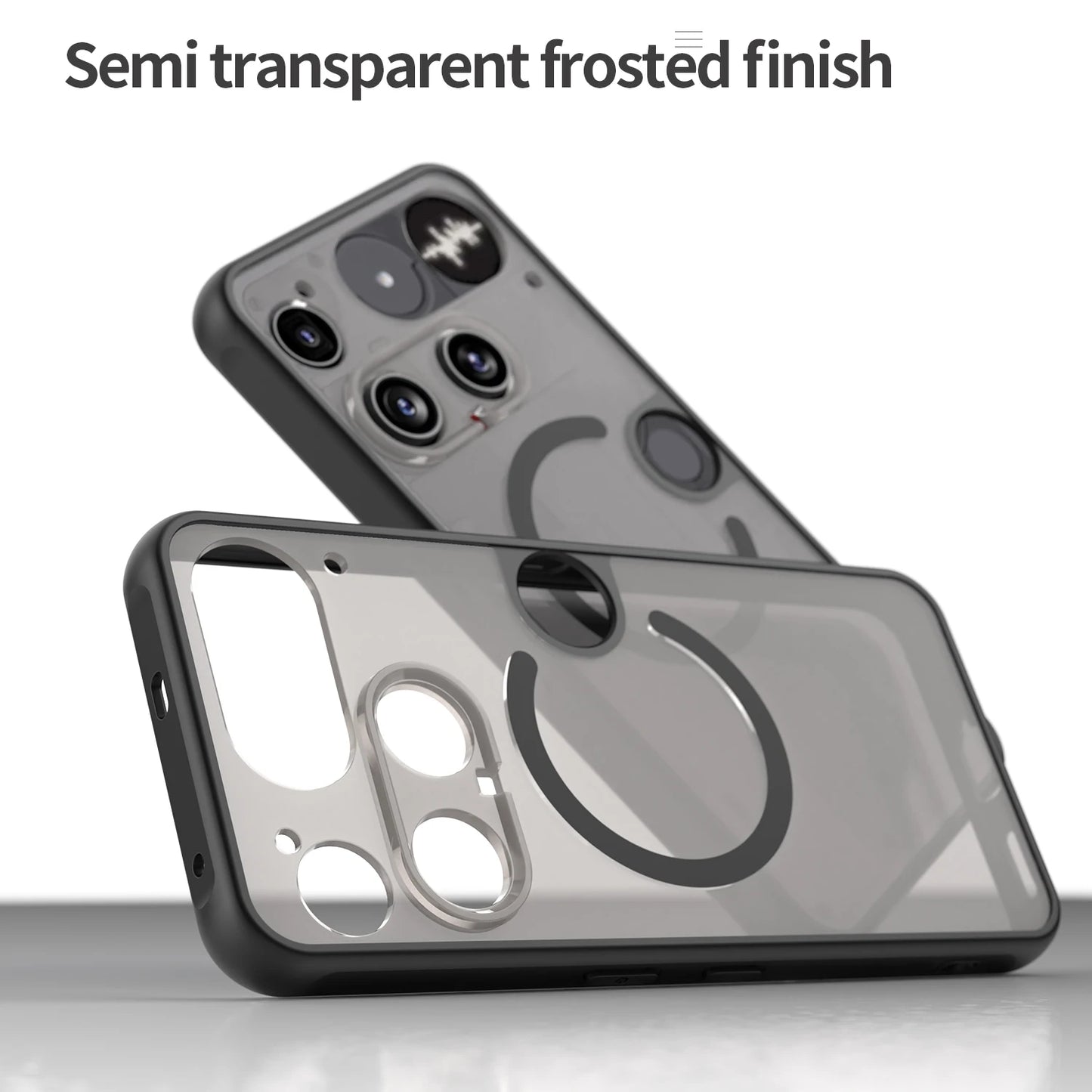 New!!! Elegant and Fashionable Armor Bumper Shockproof Phone Case For Nothing Phone 3 Silicone Hard Cover
