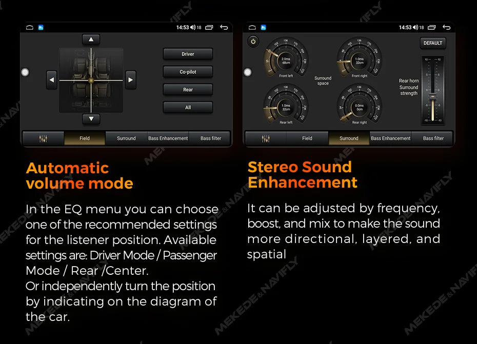 NaviFly 9 10 inch 1280*720 Car Multimedia Video Player Universal Stereo Radio GPS For Volkswagen Nissan Hyundai Kia Toyota