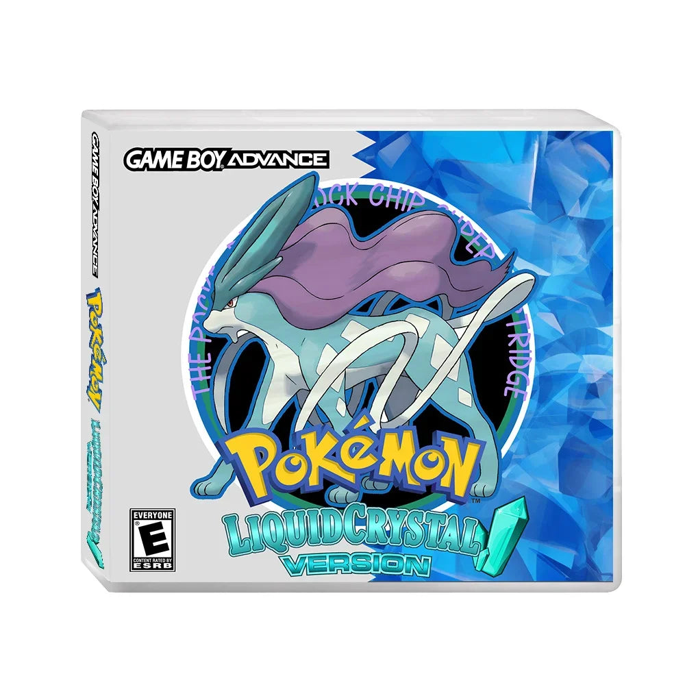 GBA RTC Pokemon  Real Clock  New Version 2.0 Game Card  Featured Popular English Games