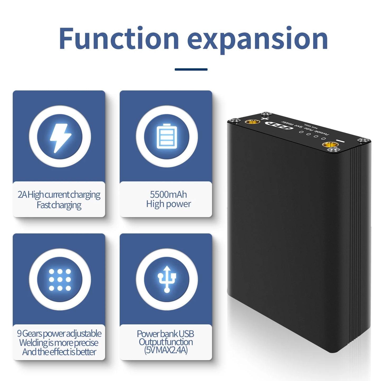 DIY Spot Welder Handheld Portable Mini Spot Welding Machine With Spot Welding Pen Nickel Strip 18650 Battery Spot Welder