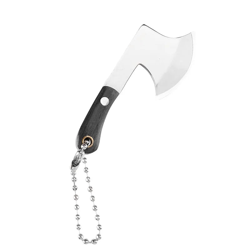 EDC Mini Axe Knife Cutting Tool Gift Keychain Pendant Portable Kitchen Knife Demolition Express Pocket Gift Collection Pendant