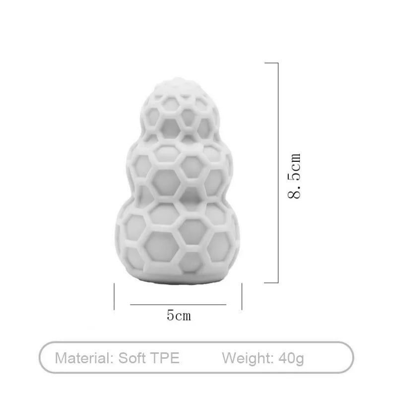 Male Masturbation Cup Vagina Egg Peni Massage Adult Toy For Men Glans Exercise Blowjob Toy Stretchy Silicone Sex Toys For Men