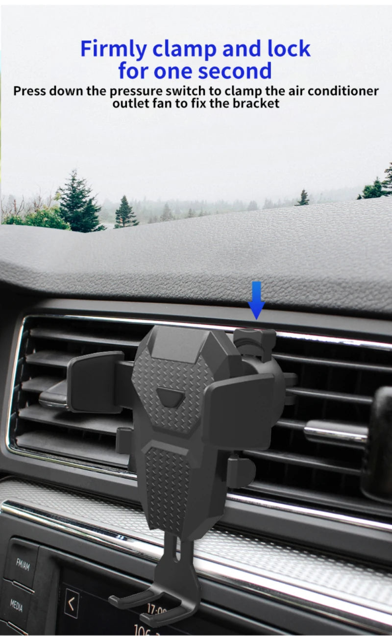 2024 Sucker Car Phone Holder Auto Mount Stand GPS Telefon Mobile Cell Support For IPhone 13 12 11 Pro Xiaomi Huawei Samsung