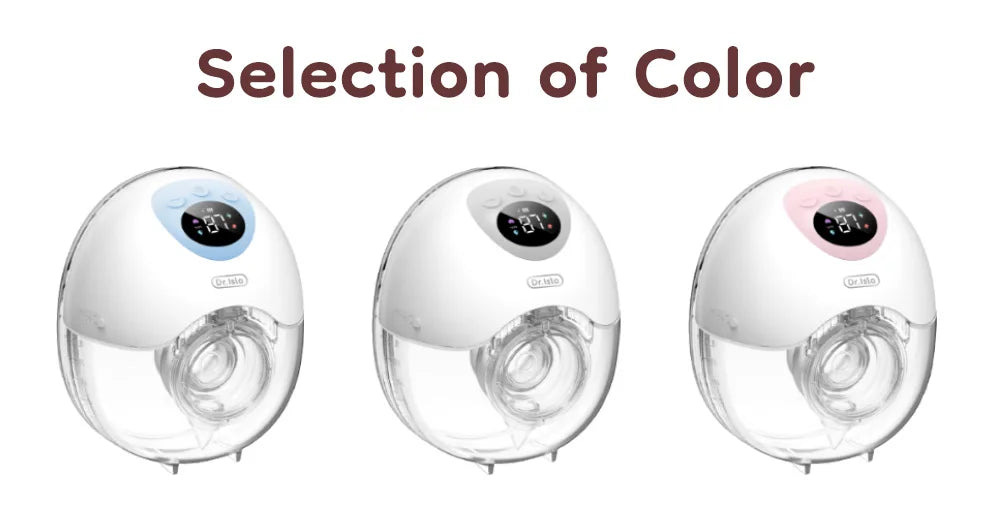 Dr.isla New 2PCS Wearable Electric Breast Pump 4 Modes 36 Suction Levels Silent Leak-Proof Hands Free Breast Pumps Breastfeeding