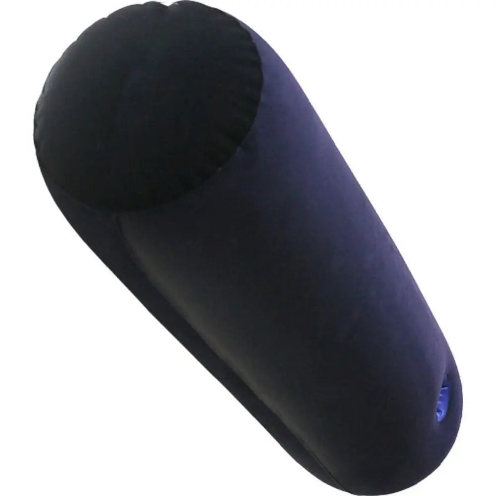 Couples Gifts PVC Flocking Silicone Pillow Blue+Black Cylinder Magic Cushion Inflatable Soft Relax Cushion Love