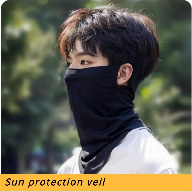 Fashion sun mask Ice silk riding head Magic Bandana Bike motorcycle biker neck neck Summer men and women