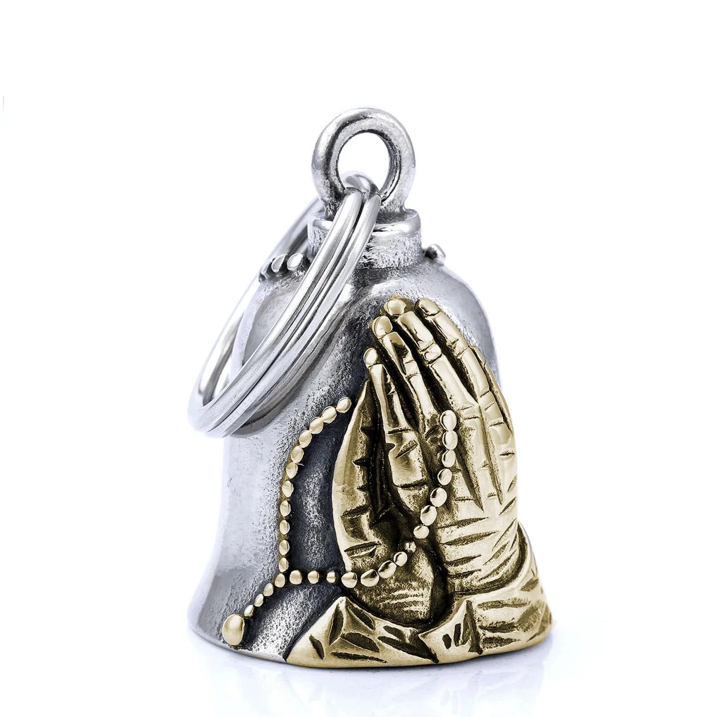 Biker Motorcycle Bell Necklace Charm Men\\\\'s Trend Jewelry Lucky Bell Pendant with Stainless Steel Chain