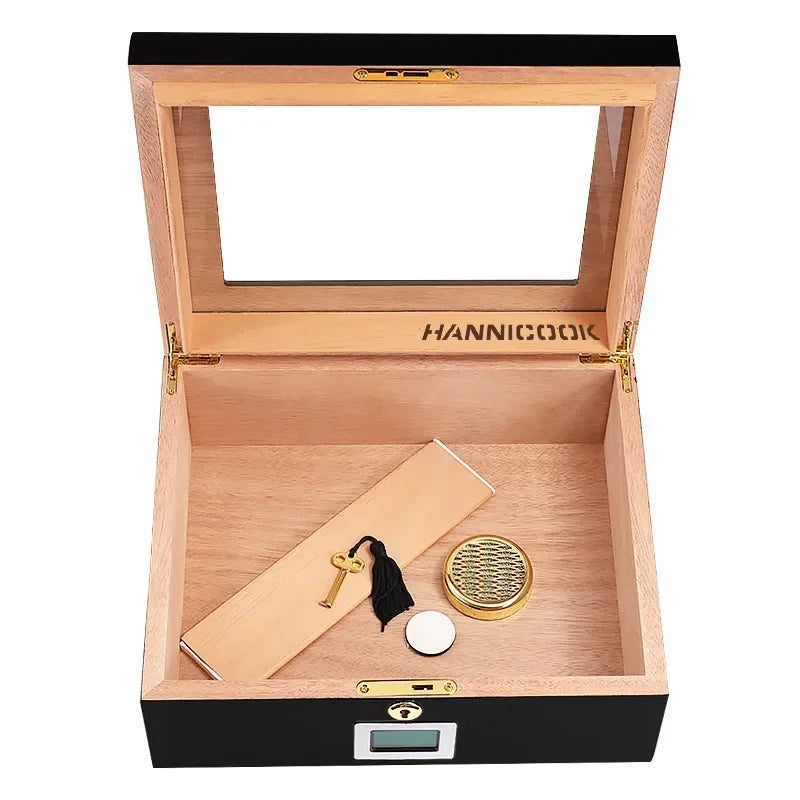 Cigar Moisturizer Cedar Large Capacity Cigar Moisturizer Cigarette Case Moisturizer Cigarette Case