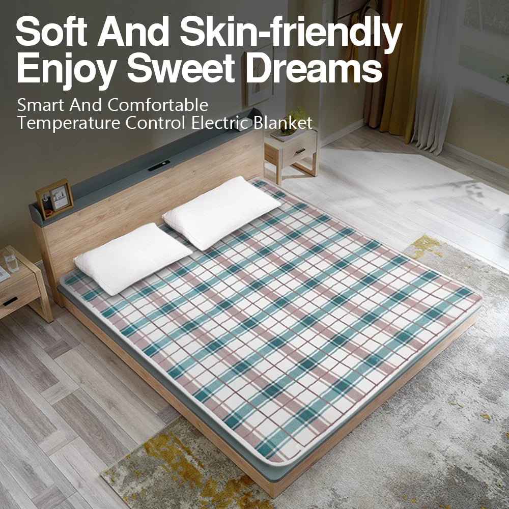 110/220V Electric Blanket Thicker Heaters Home Bed Sheet Thermal Mat 3 Size Winter Home Thermostat Double Body Warmer Pads