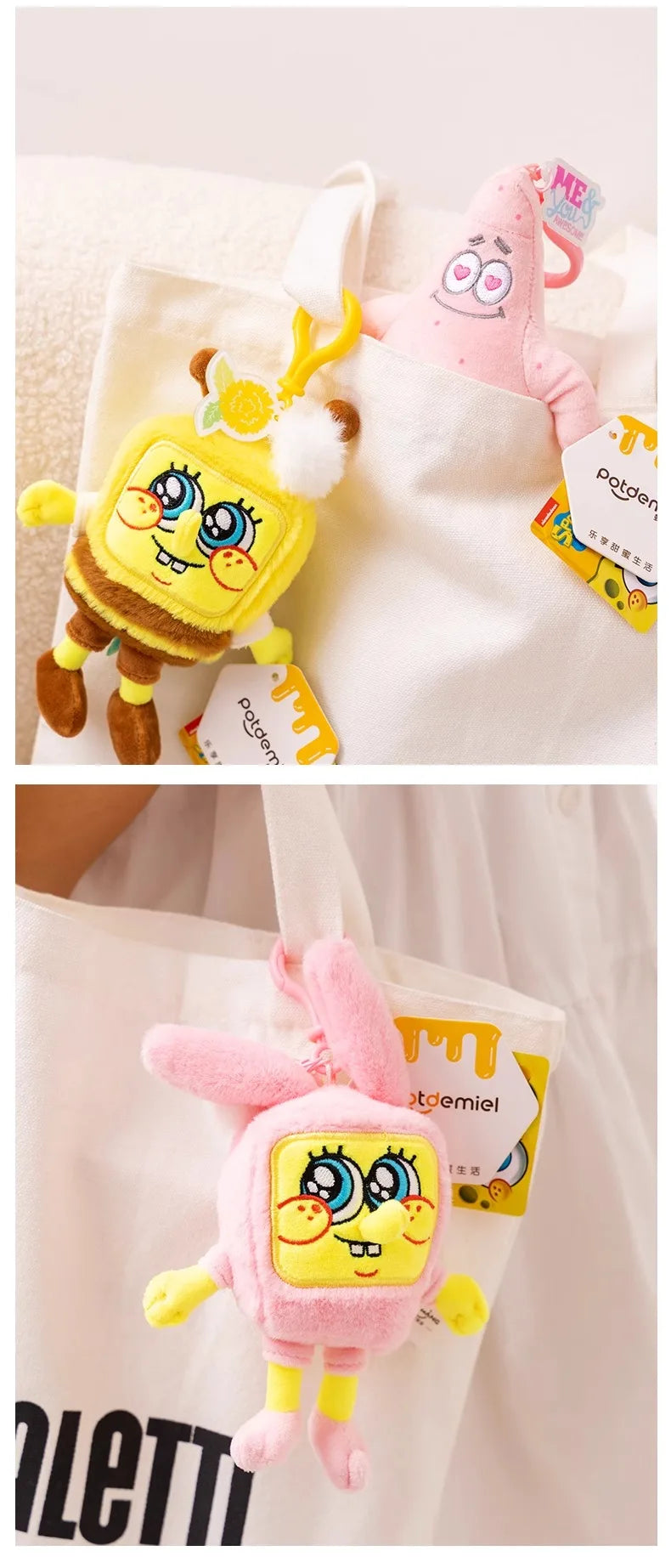 Anime Spongebob Squarepants Patrick Star Squidward Eugene H. Krabs Gary Kawaii Cartoon Stuffed Plush Toys Birthday Gift For Kids
