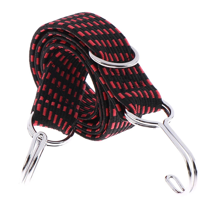 Motorcycle Bicycle Elastics Rubber Luggage Rope Cord Hooks Bikes Rope Tie Luggage Roof Rack Strap Fixed Band Moto Accessories