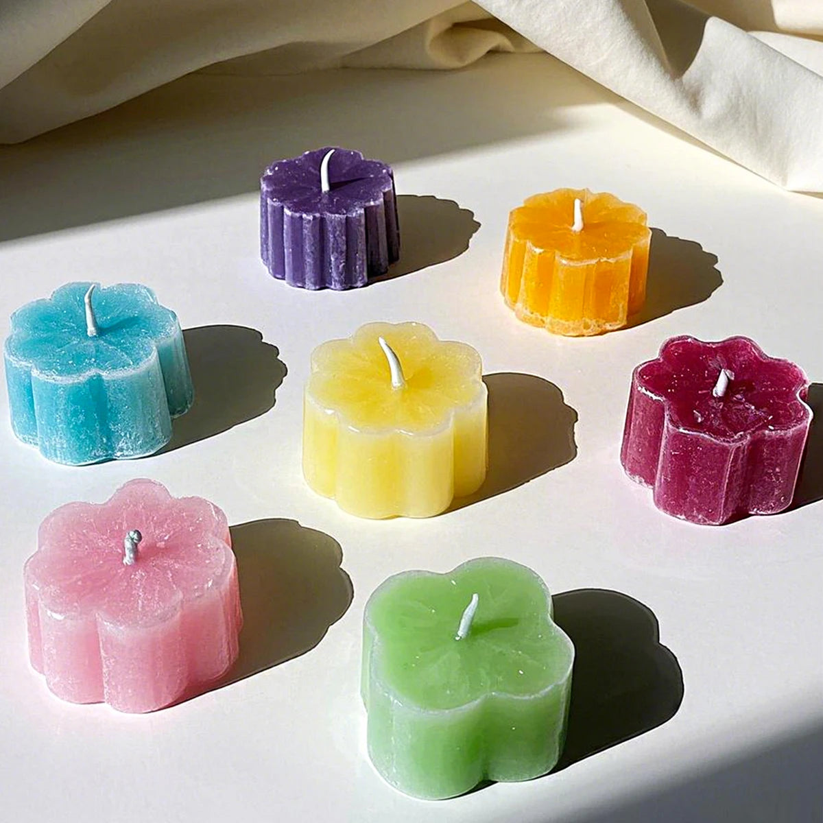 250G 11Colors Sand Wax Ice Flower Wax DIY Scented Candle Making Accessories Snowflake Wax Pearl Candles Sand Painting Tools