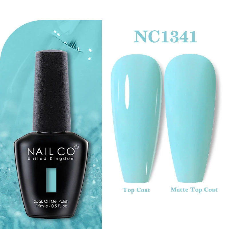NAILCO Gel Nail Polish 15ml Nail Art Vernis Semi Permanent Soak off UV Gel Polish Gel Manicure Nail Varnish Nail Color Ongles