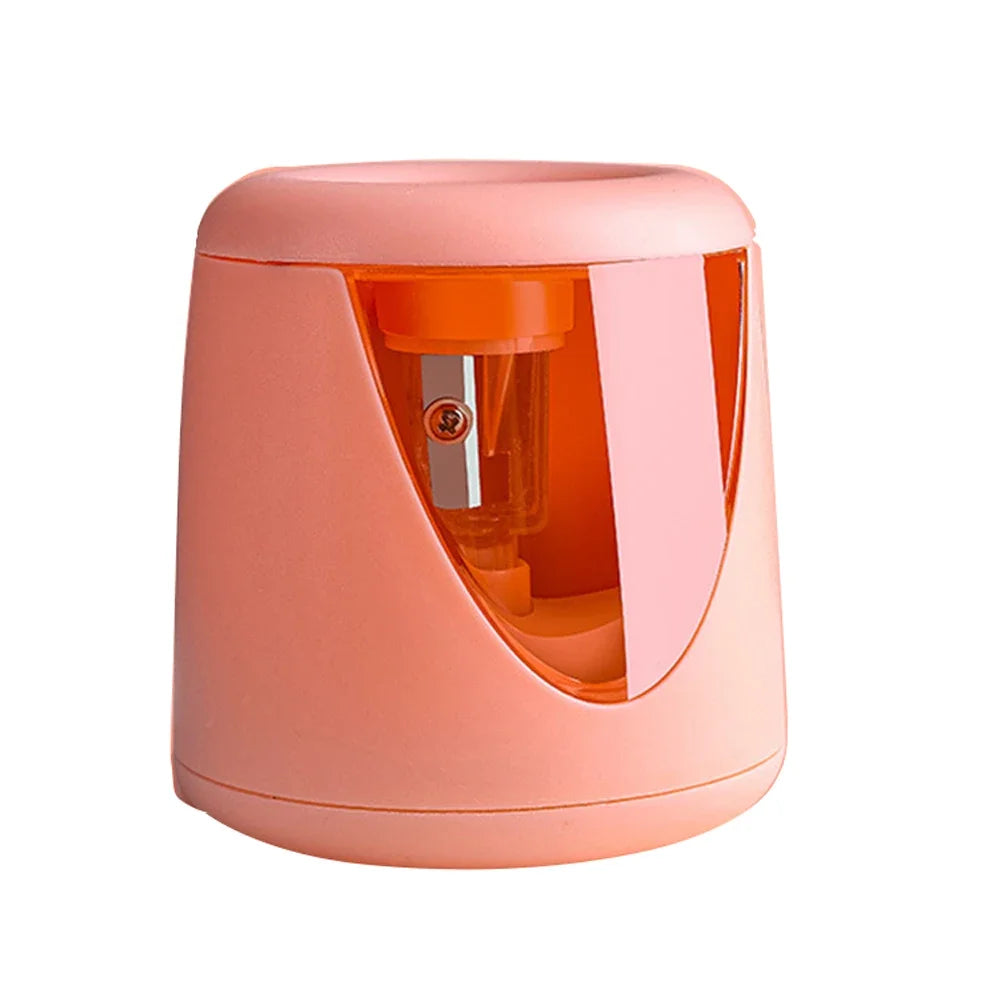 Automatic Electric Pencil Sharpener Multifunctional Cute Sharpener for 6mm-8mm Pencil Primary Students Children Stationery Gift