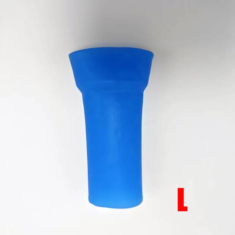 Male Sex Toys,S/M/L Silicone Sleeves for Vacuum Cup Extender Pump Penis Clamping Kit for Penis Enlargement/Stretcher Replacement