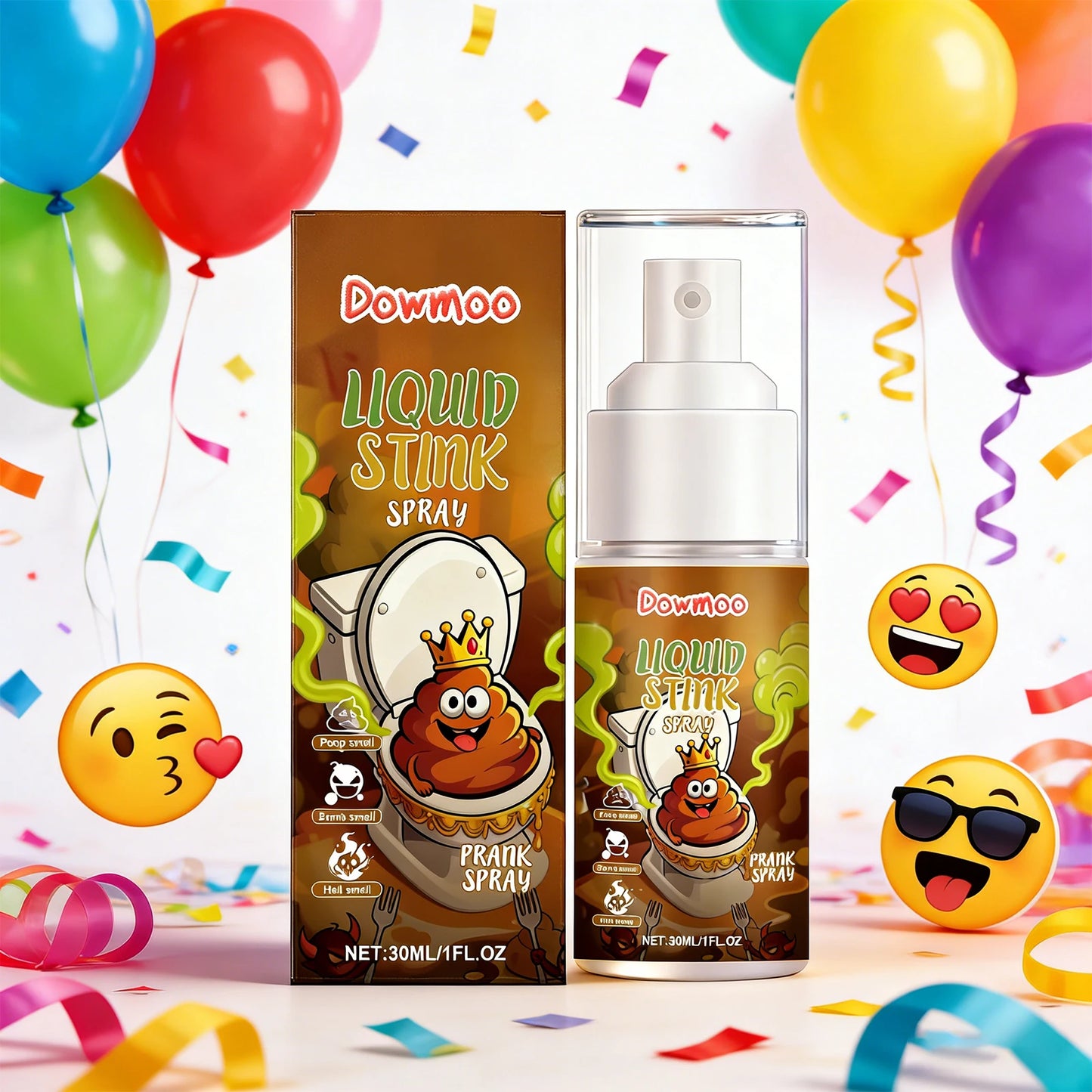 Stink Spray Quickly Give off Strong Odor Create Entertainment Atmosphere Fun Prank Party Exclusive Prop Spoof Stink Liquid Spray